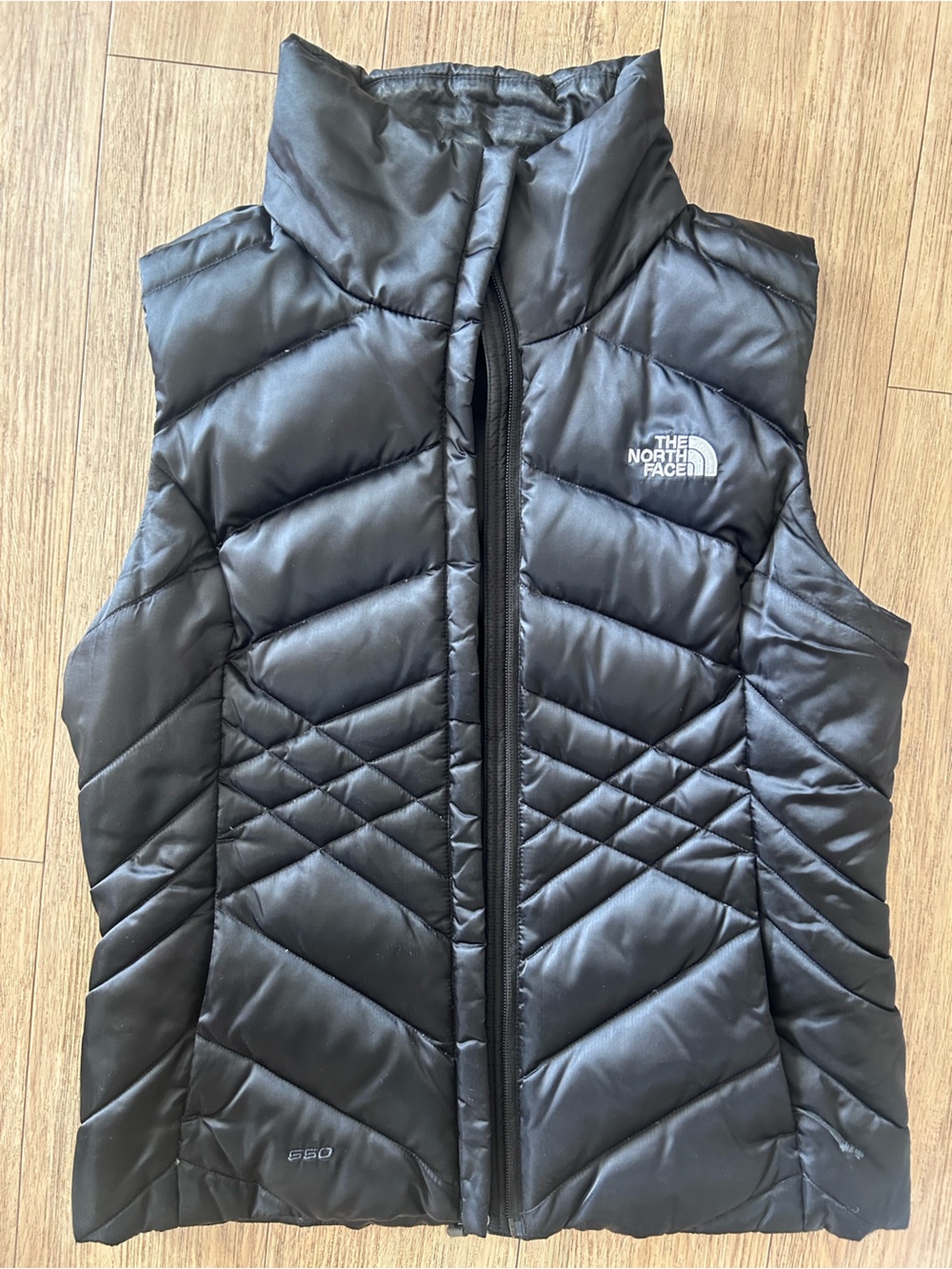 The North Face Black Quilted Insulated Vest